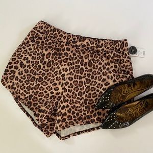 Torrid animal print active swim shorts, Sz. 1X